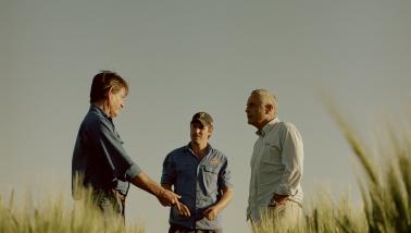 (L-R) James Kahl, Daniel Kahl, Dr Shane Norrish CEO Landcare Australia