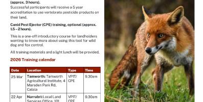 training calendar